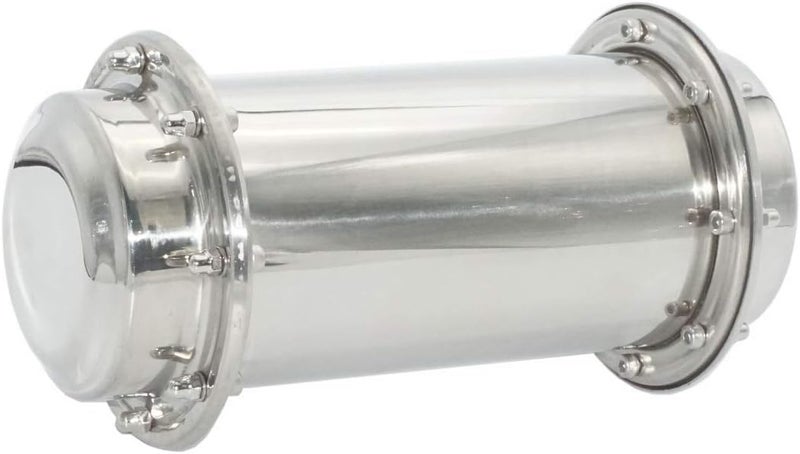 SoClaay Time Capsule Anti-Corrosion Waterproof Stainless Steel Capsule Container Durable Lock Container for Future Graduation Gift (10.2 Inch) - Image 1